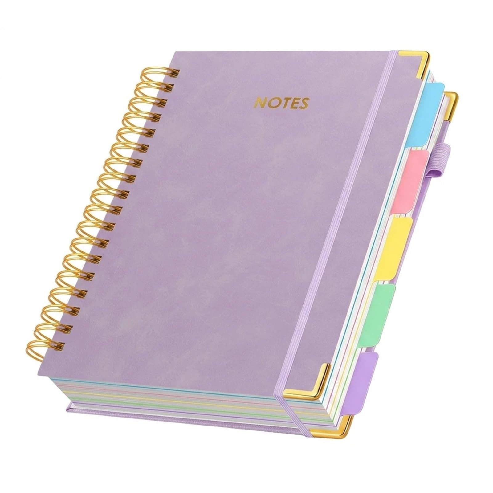 Bloc-notes professionnel à couverture rigide B5 à reliure spirale