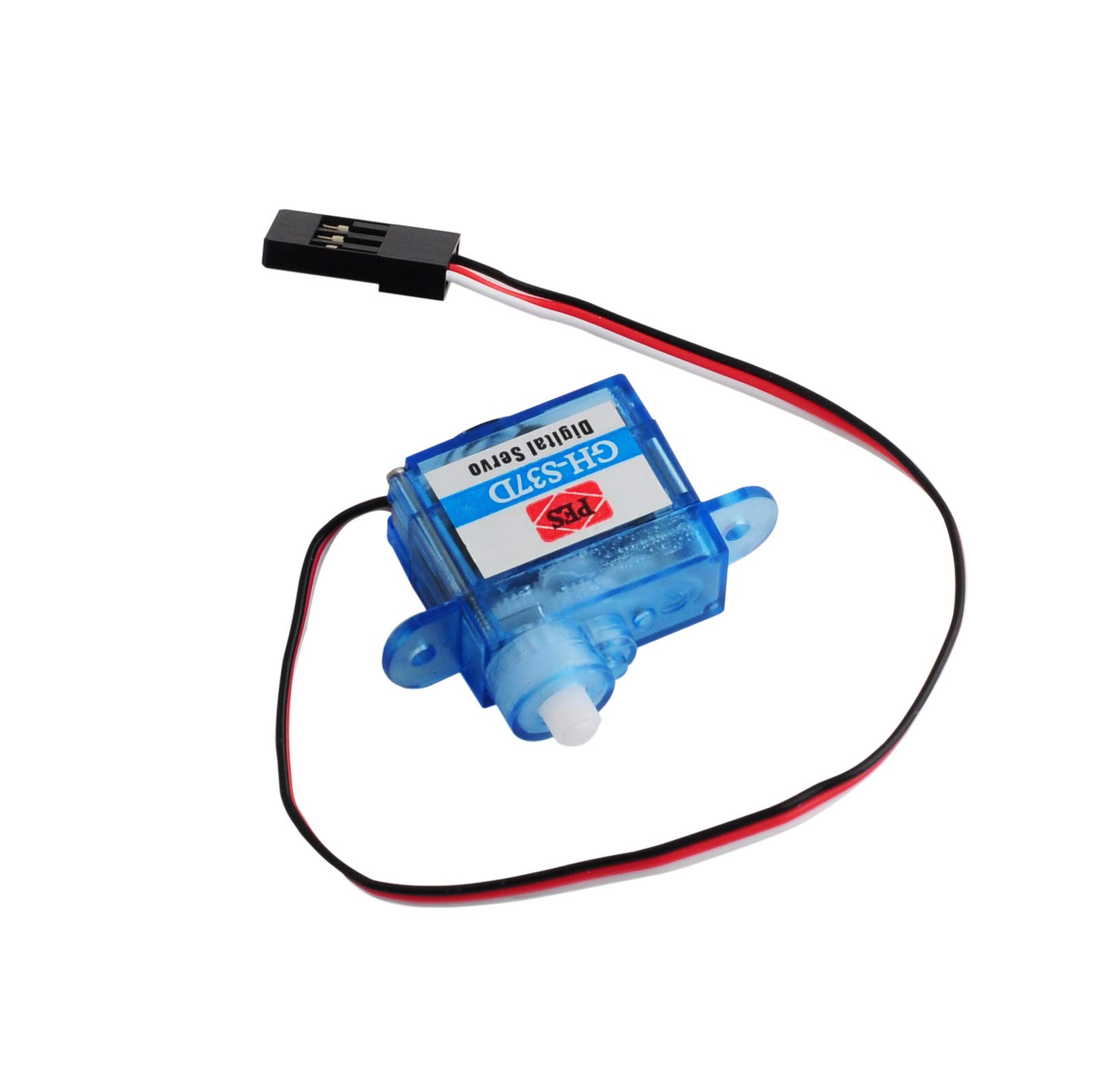 Micro 3.7g Servo GH-S37D Mini Digital Servo for Control Aeromodelling Aircraft Flight Direction RC Plane Helicopter Boat Car (Pack of 4PCS)