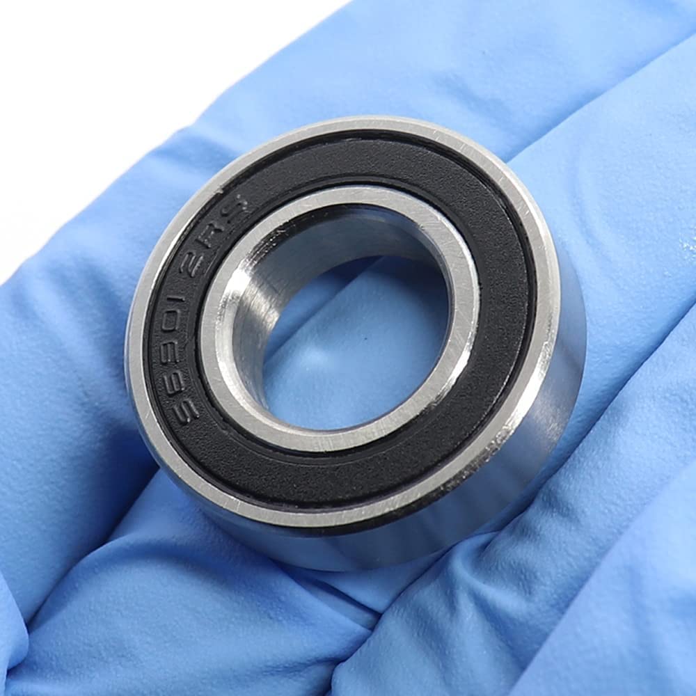 1 rodamientos 6900 6901 6902 6903 440C Anillos de Acero Inoxidable Si3N4 rodamiento de Bolas de cerámica S6900 S6901 S6902 S6903(6900-2rs 10x22x6mm)