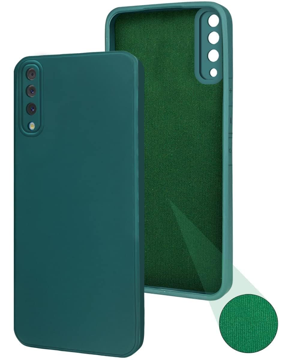 Jkobi Back Cover Case for Samsung Galaxy A50 / Galaxy A50s (Matte Finish Silicone with Inside Fiber Cloth |Green) (B0CDM1VVD8) Amazon Price History, Amazon Price Tracker