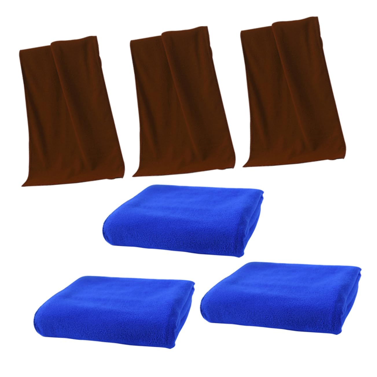PACKOVE 4 Sätze Saugfähiges Handtuch Geschirrtuch Multi Autotuch Küchentücher Waschen Reinigung Staubtuch Abwischen Klein Geschirrspülen Küchentuch Für Zweck Superfeine Faser 8 Stück * 4