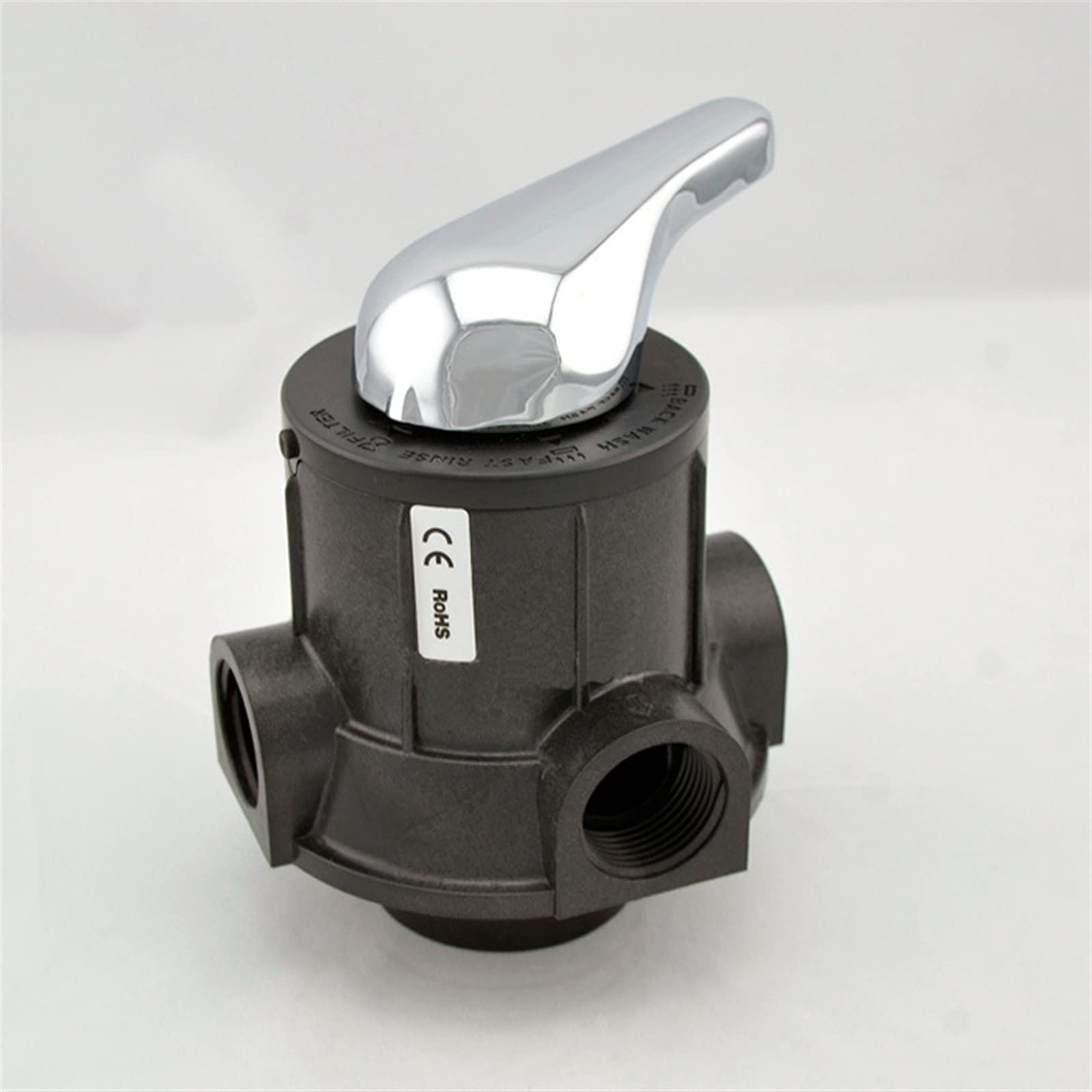Vanne de filtre de lavage à contre-courant manuel F56A multi-ports en ABS et PPO 4 tonnes
