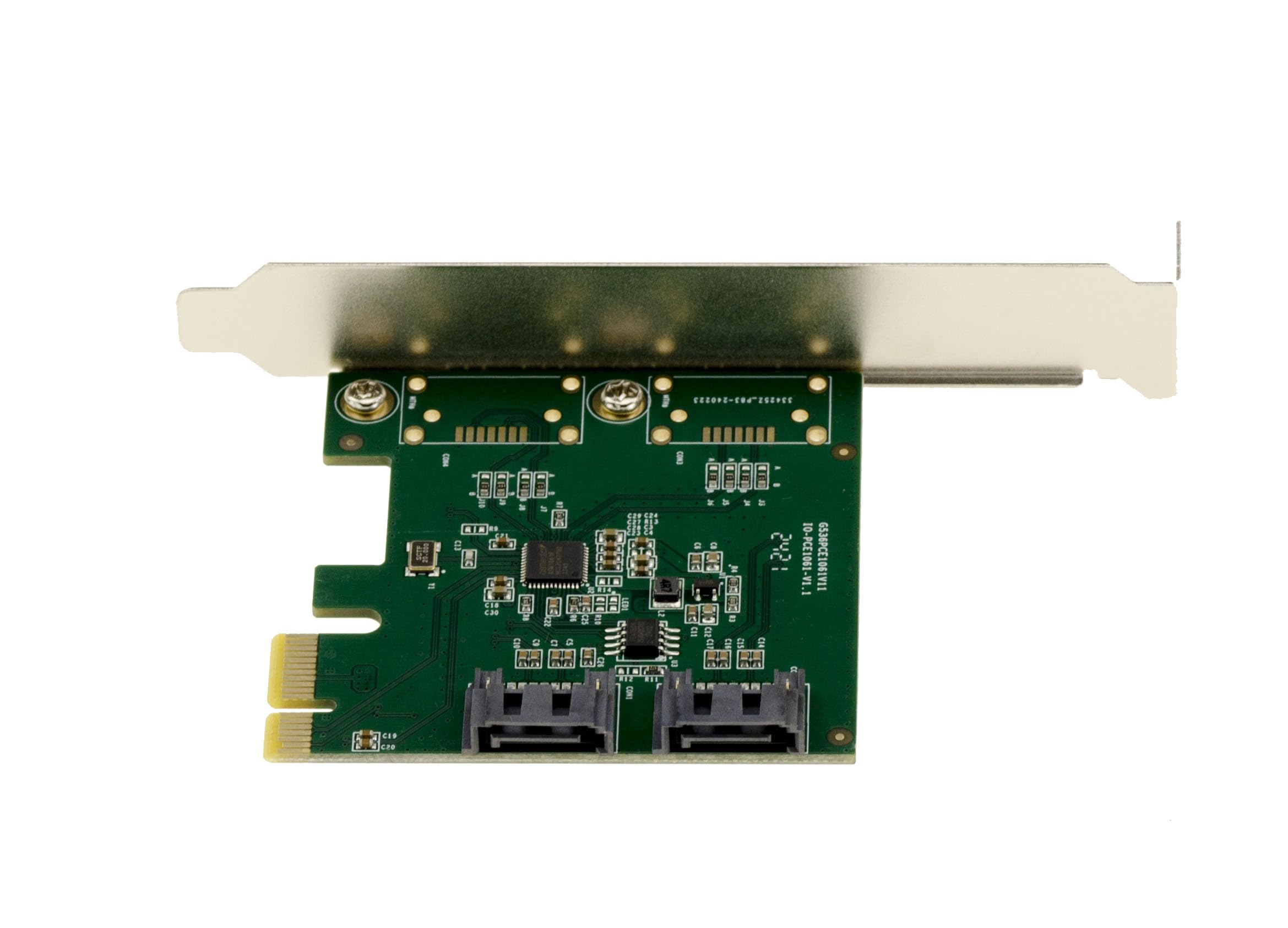 KALEA-INFORMATIQUE Carte PCIe SATA Raid 2 Ports ASM1061R | Carte PCIe 2 ports SATA 6 Gbit/s RAID ASM1061R