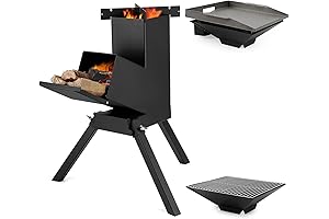 Titan Camping Rocket Stove: Ultra-Portable & Versatile Cooking Solution