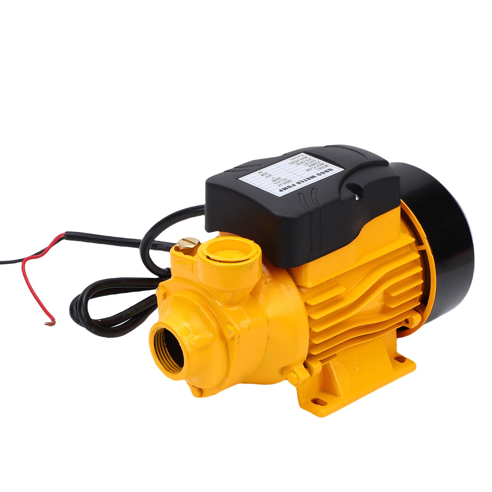 Pompa dell'acqua solare da 200 W con hub per irrigazione e drenaggio, corsa 25 m, portata 35 l/min, materiali durevoli