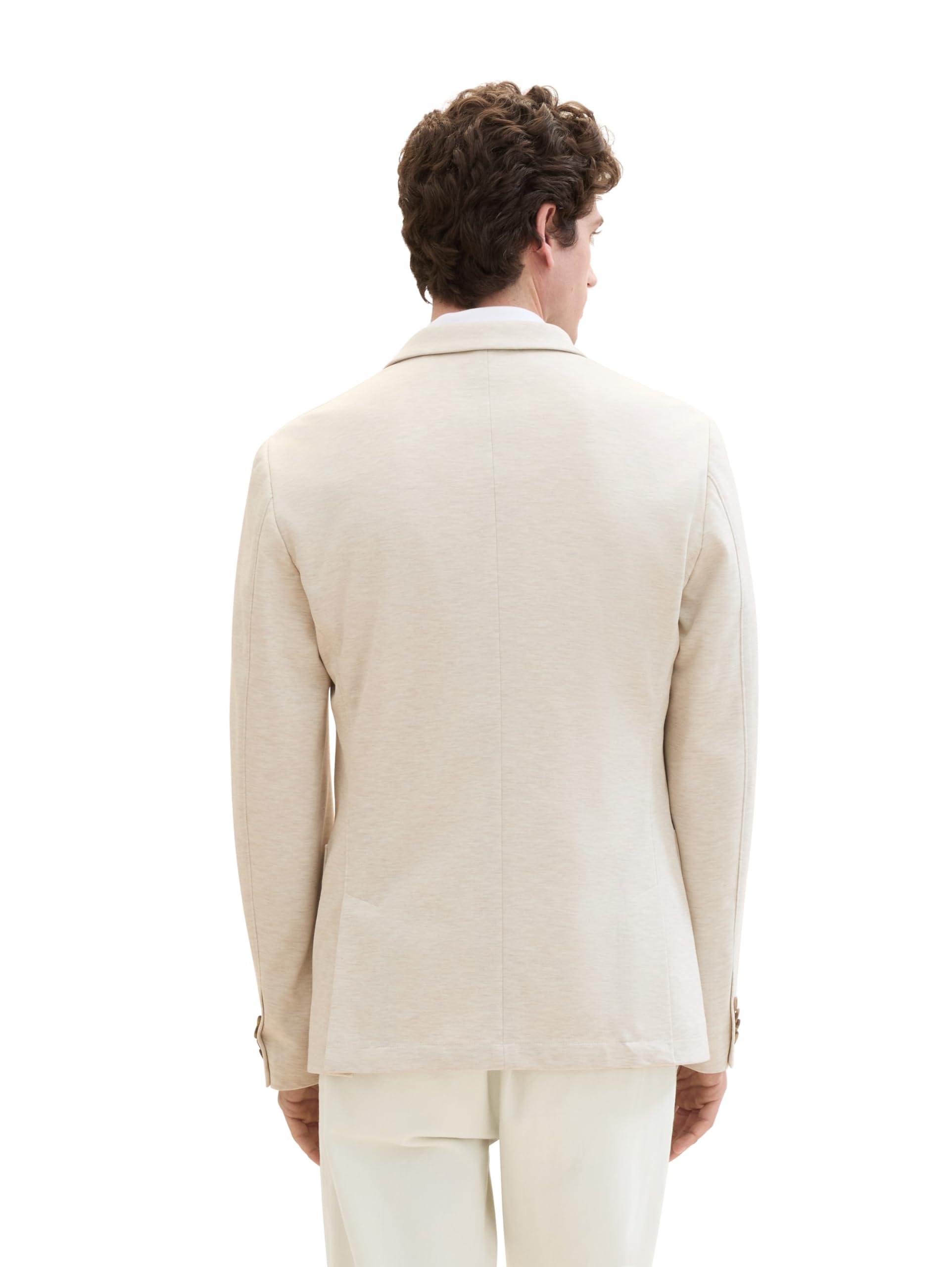 Tom Tailor Herren 1043635 Jersey Piqué Sakko mit Stretch (1er Pack)