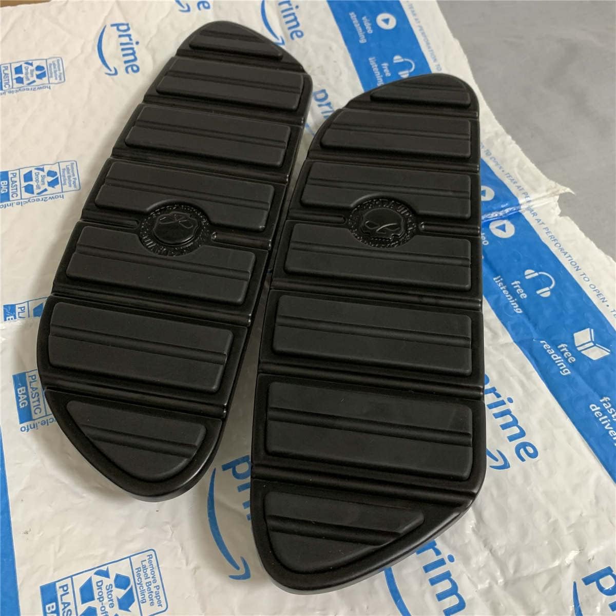 Willie G Skull Rider Swept Wing Footboard Inserts Kit