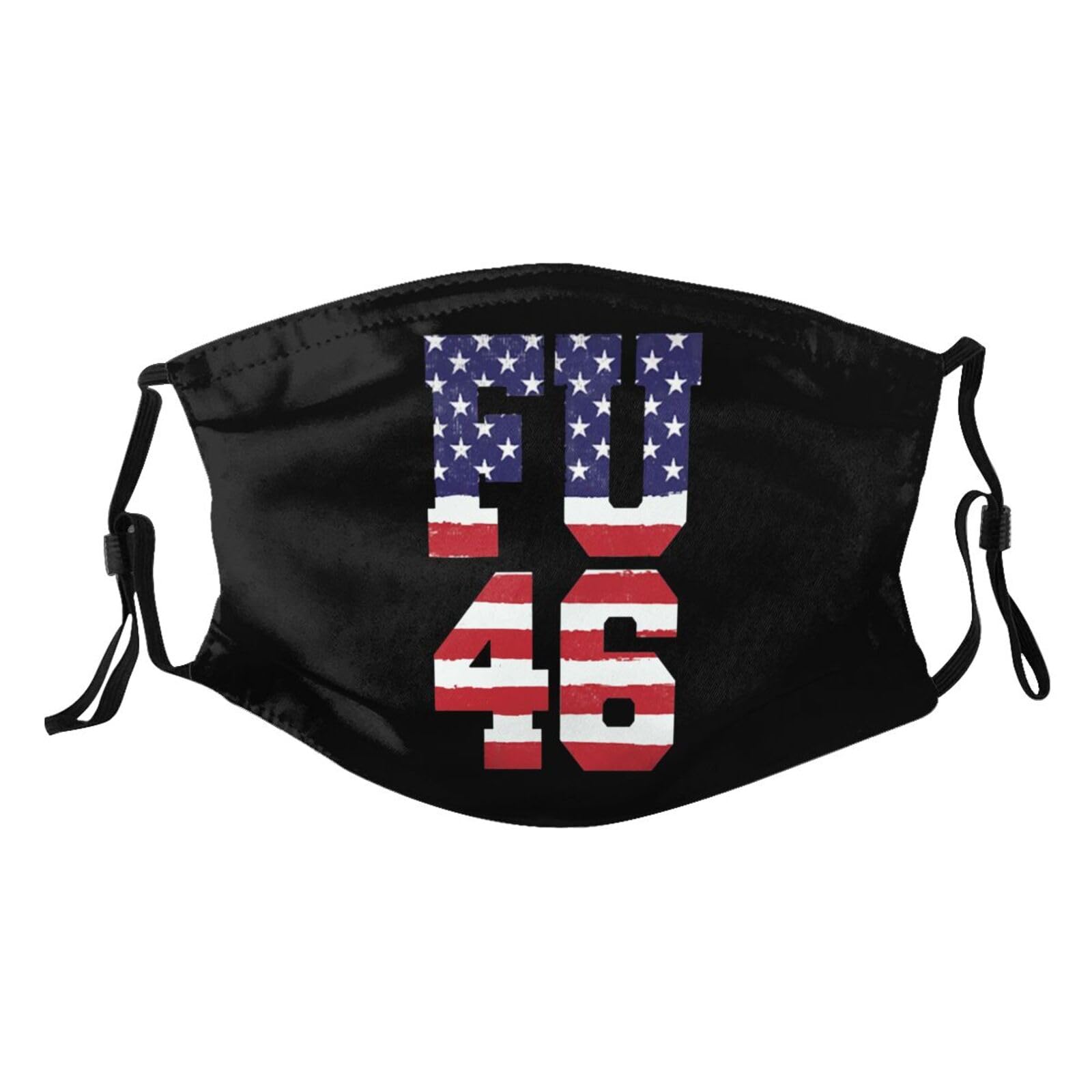Fu 46 Anti Joe Biden Adult Dust Mask Adjustable Dust Face with 2 Filter3516