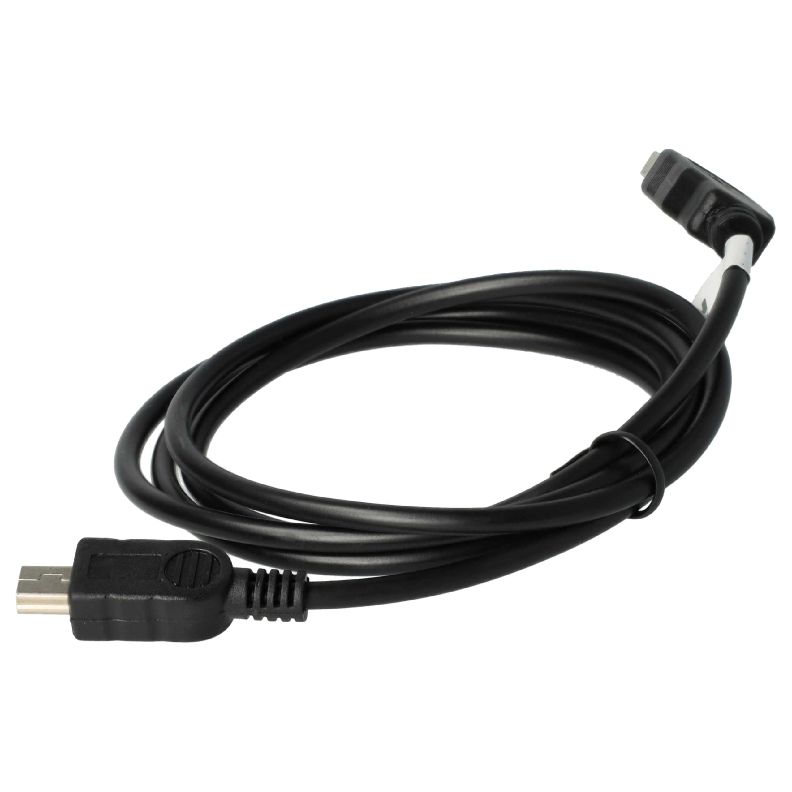vhbw cavo dati USB cavo di ricarica 2-in-1 compatibile con Medion MD95440, MD95494, MD95497, MD95518, MD95589, MD95613, MD95664 navigatori GPS