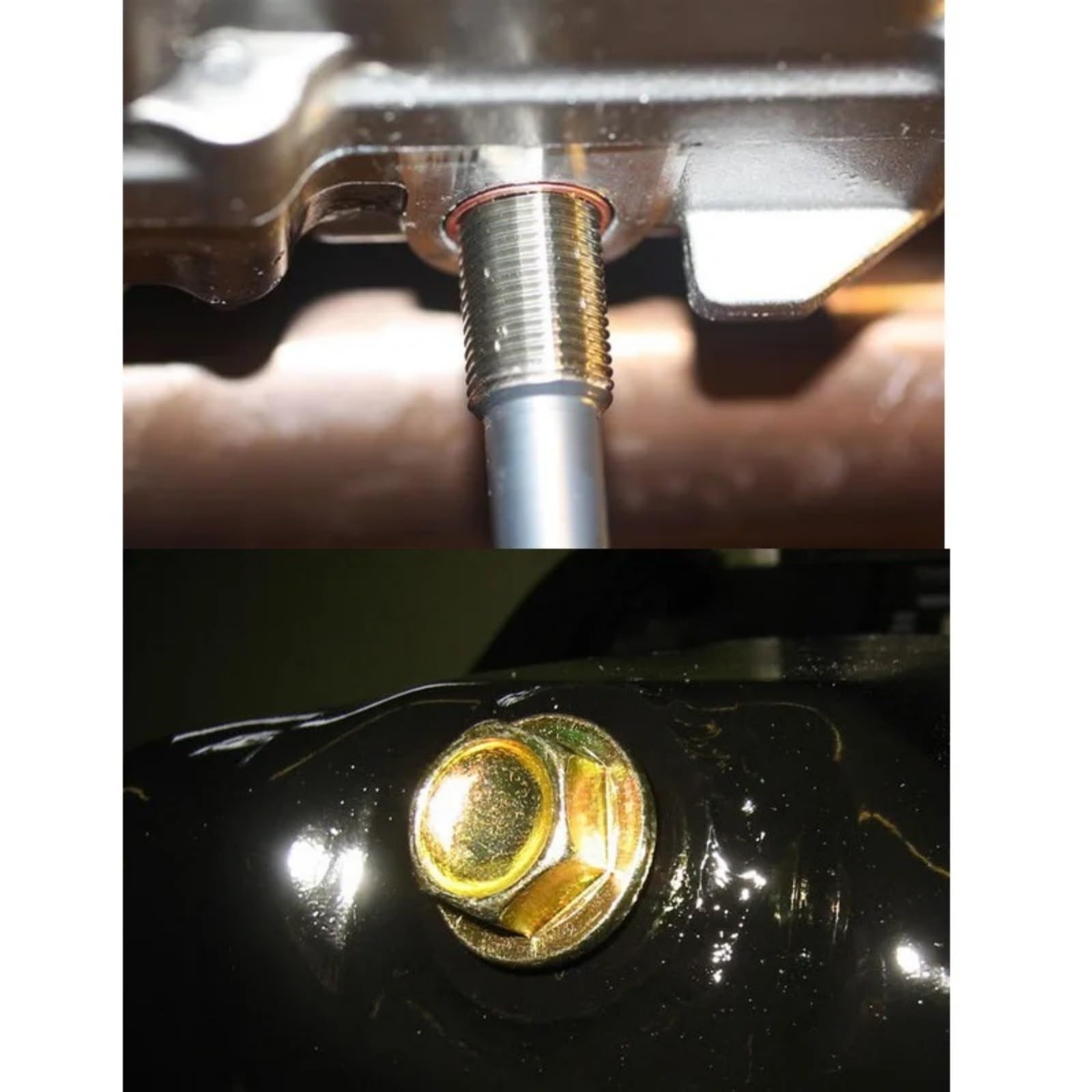Kit di riparazione per auto Kit di riparazione filettature coppa olio, set di utensili for lo scarico del carter del cambio, 64 pezzi Utensile for lo scarico M13 M15 M17 M20 Facile da trasportare