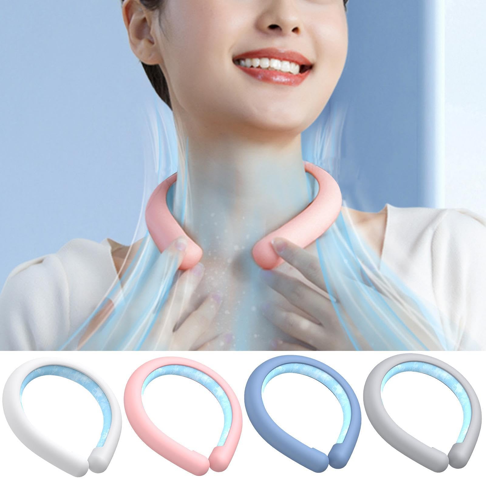 Enveloppe De Refroidissement Portable - Serviette Tube Cou Réglable Avec Gel PCM Instantané Réutilisable