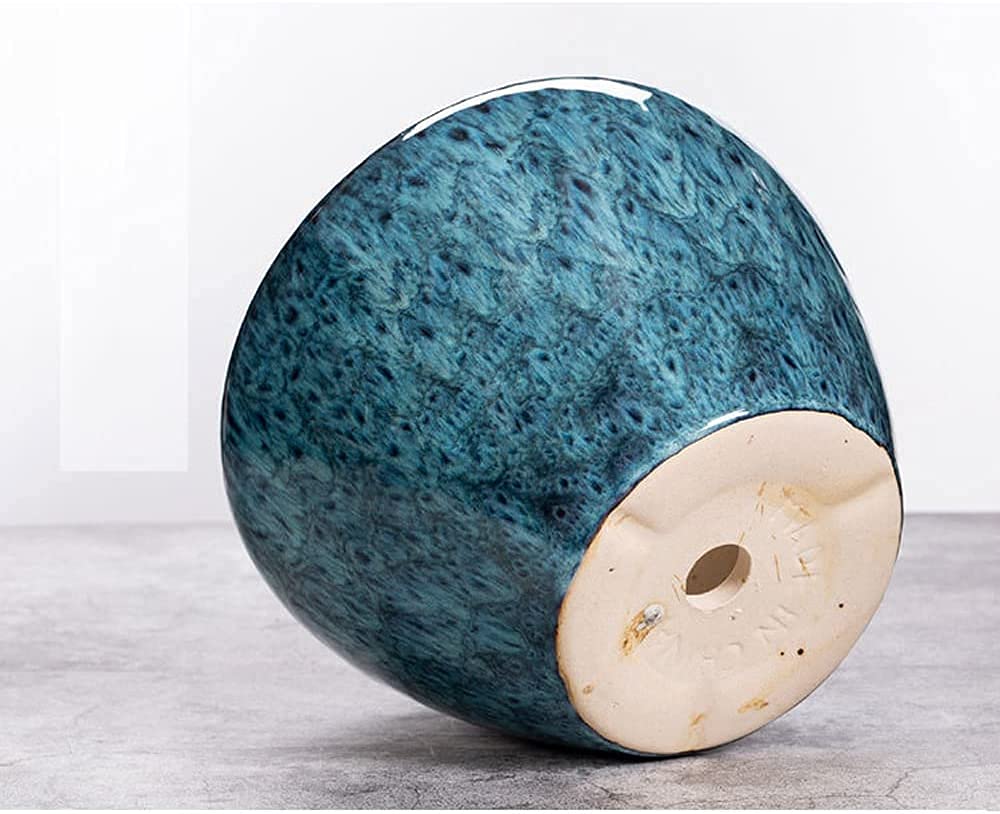 引き取り or 着払い 陶器製波模様植木鉢 引き取り or 着払い 陶器製波模様植木鉢 引き取り or 着払い 陶器製波