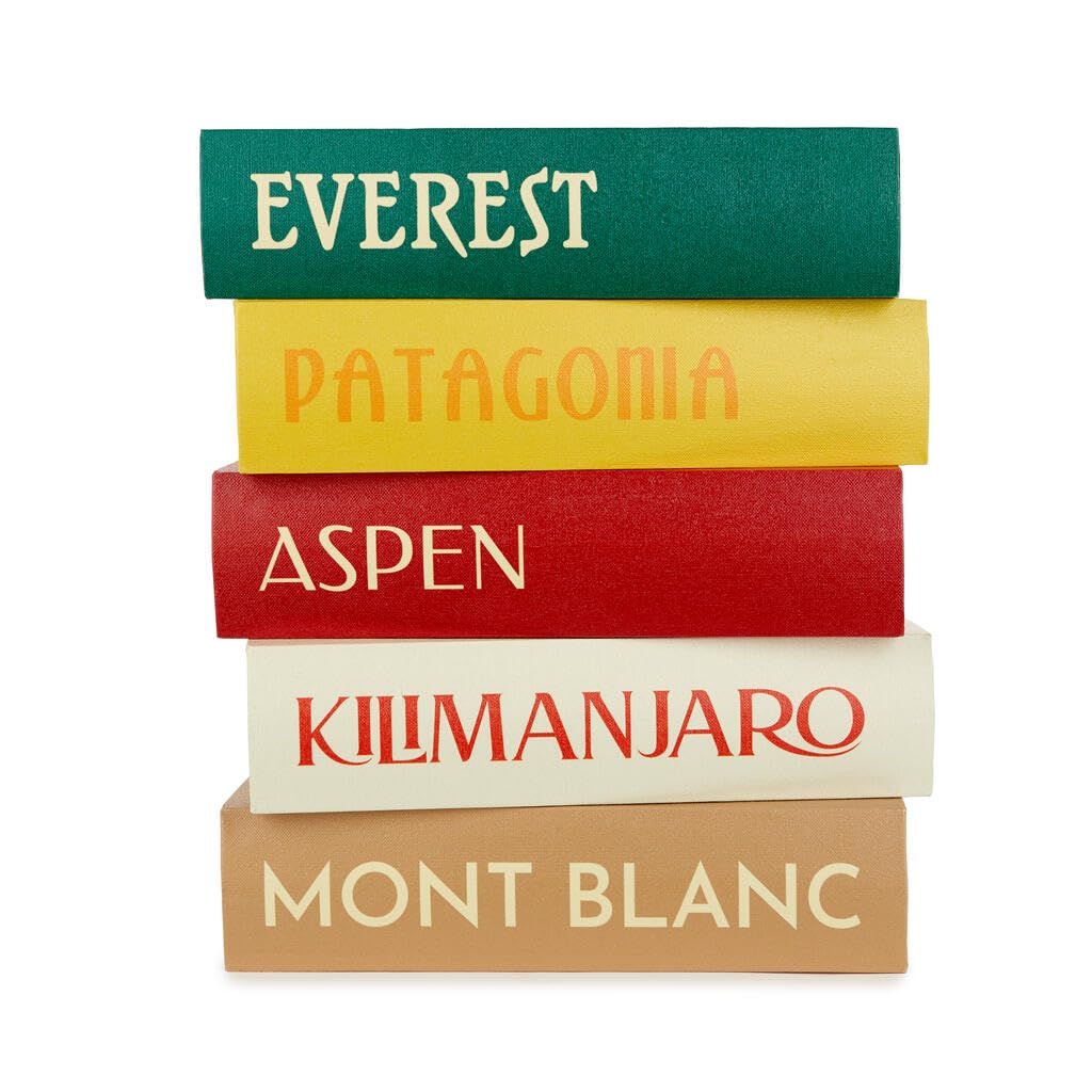 Balvi Tavolino Mountains Book Stack Con doppio scomparto segreto Legno