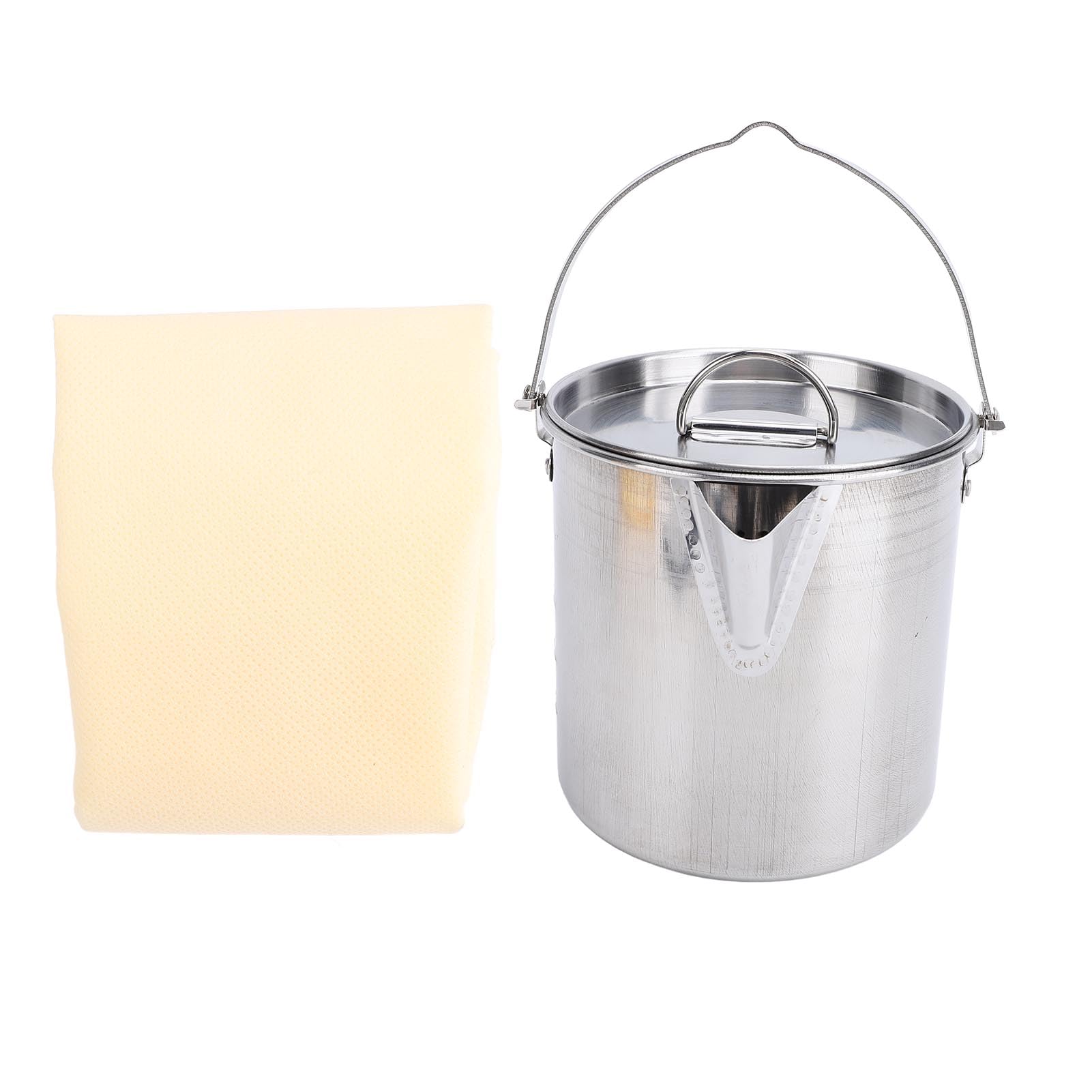 Camping Tea Kettle, Portable 1.2L Coffee Pot Outdoors Lightweight Teapot Fast Heating Boiling Water Camping Pot with Handles and Lids for Hiking Picnic