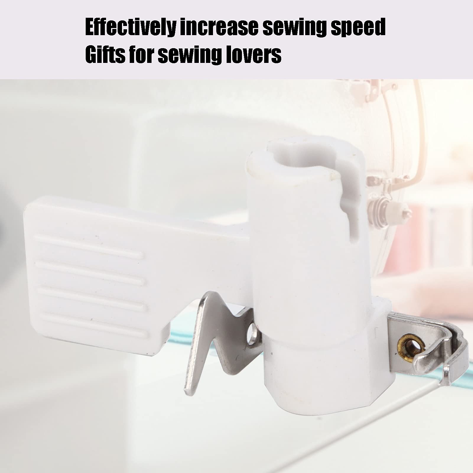 Infila ago per Cucire, Strumento Automatico Multifunzionale per Sartoria in Acciaio Inossidabile, Compatibile con l'infila ago Singer Heavy Duty Series per lavori Artigianali.