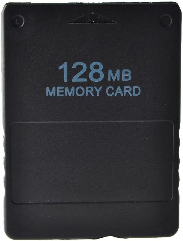 PS2 Memory Card, 128MB High Speed Memory Card for Sony Playstation 2 Games