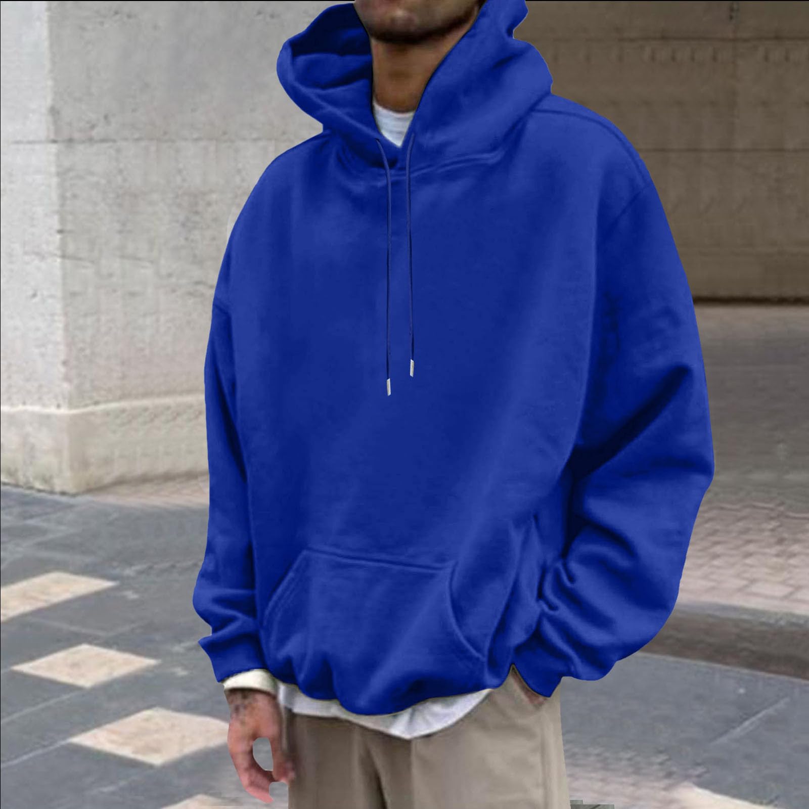 Genérico Chaquetas con Capucha Y Cremallera para Hombre Sudadera para Hombre Sudadera con Capucha Divertido Suéter Navideño De Polar Cremallera Disponible En Talla De Y Larga