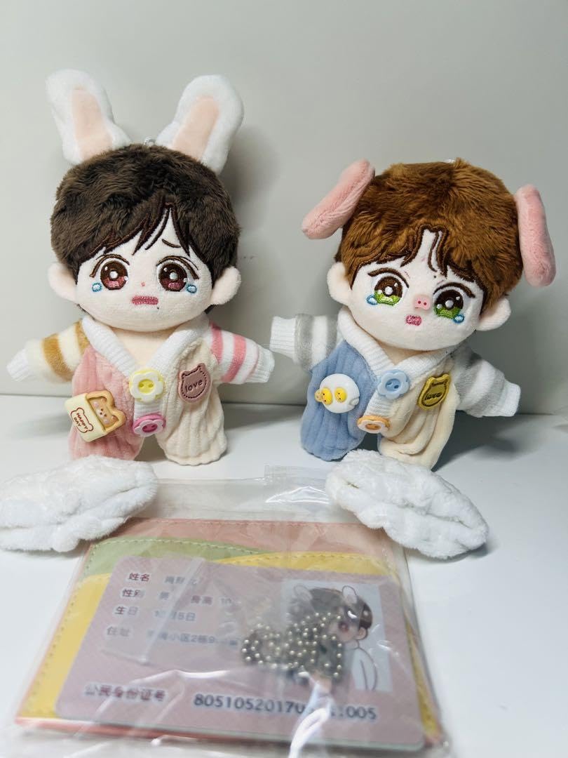 陳情令　博君一肖　王一博肖戦　木鬼さん10cmぬいぐるみALL IN SET Amazon.co.jp: 即 10cm 王一博 肖戦 木鬼ぬいぐるみ お洋服 特典あり