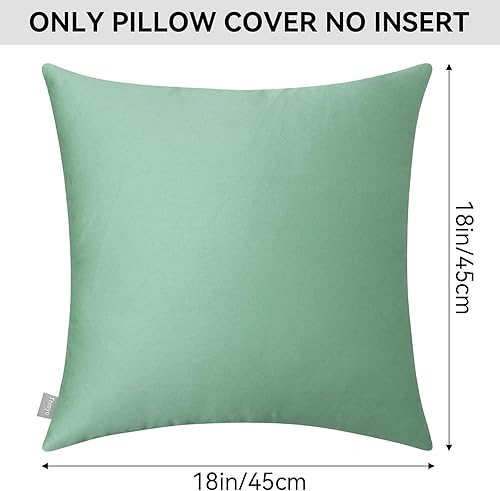 Vista 192 de Thmyo Paquete de 2 fundas de almohada cuadradas decorativas de algodón, fundas de almohada de sublimación en blanco, fundas de cojín blancas