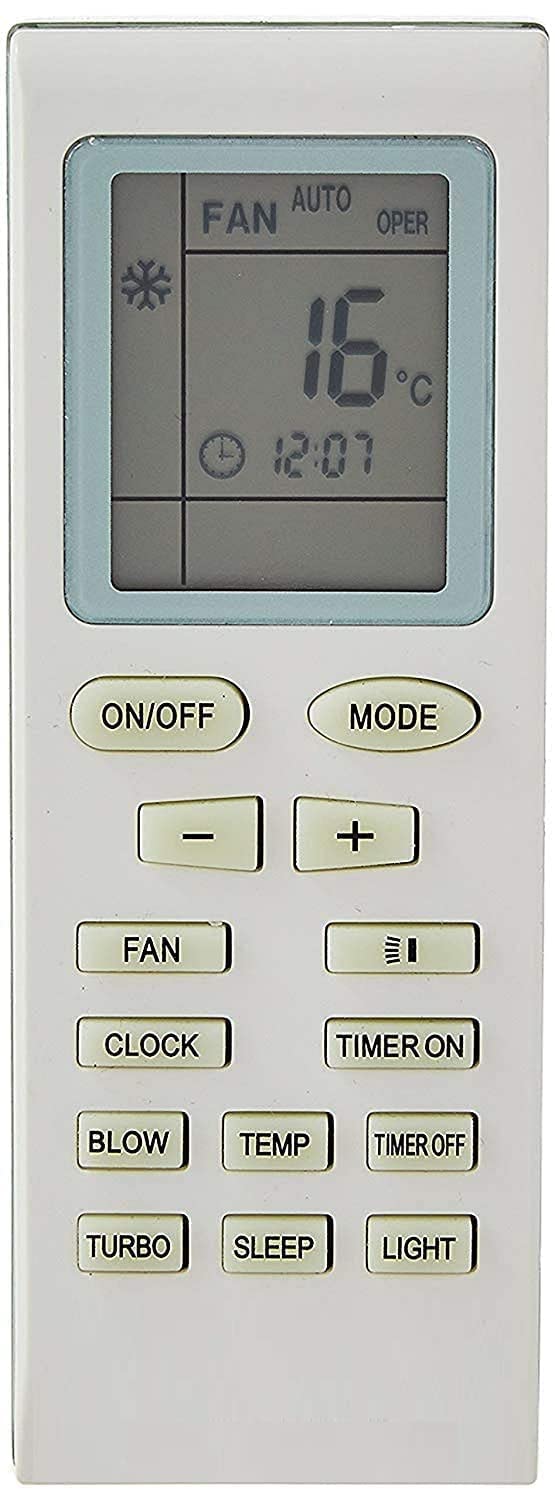 VNQ Remote Compatible with Voltas Vertis Premium Split AC, Your Old Remote Must be Exact Same-image-34