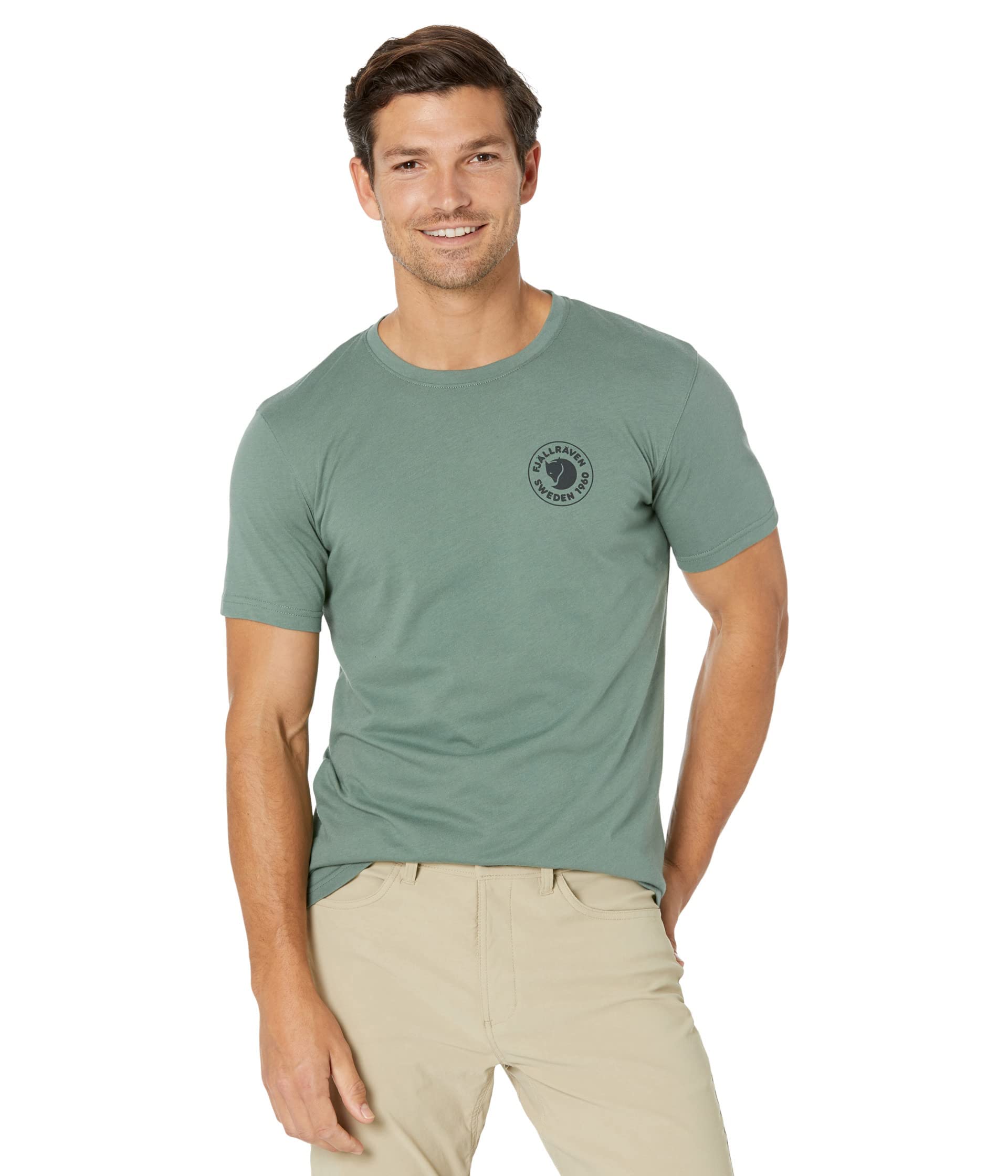 Fjallraven 87313-614 1960 Logo T-Shirt M T-Shirt Men's Patina Green Size XXL