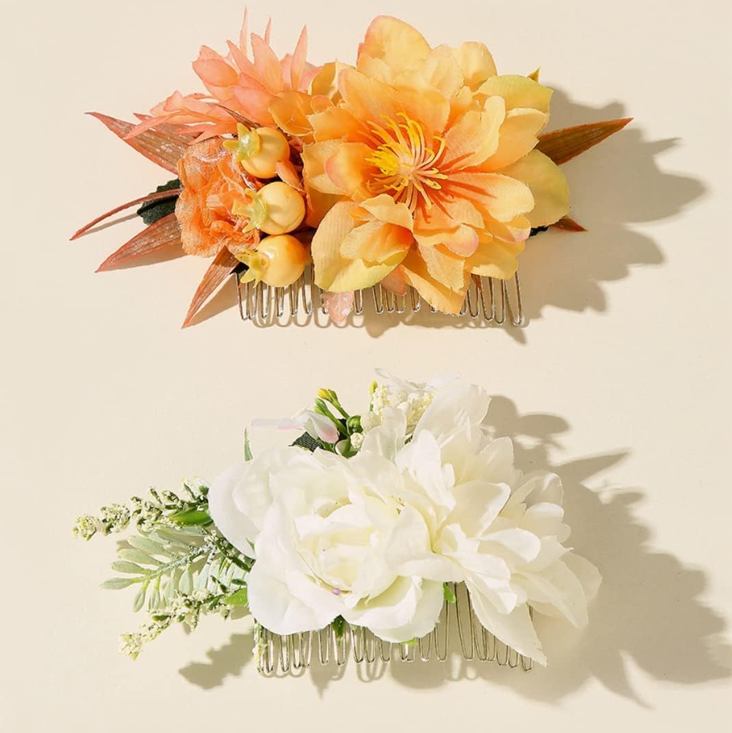 Amazon.co.jp: 髪飾り 花 成人式 ヘッドドレス 振袖 着物 造花 