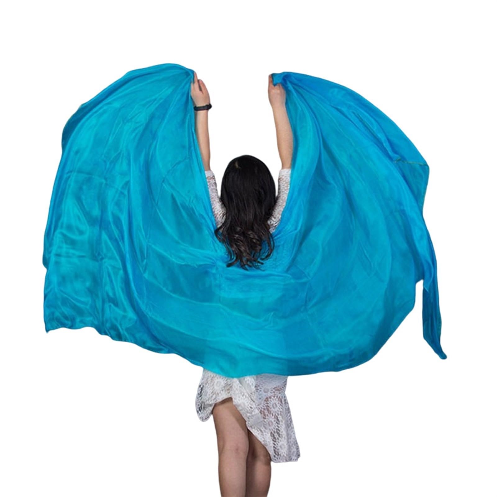 Velo de seda danza del vientre para conectar con la magia de la danza oriental 8