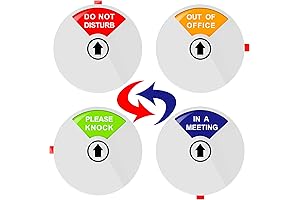 Sukh Laser Engraved Do Not Disturb Sign for Office Door - Meeting...