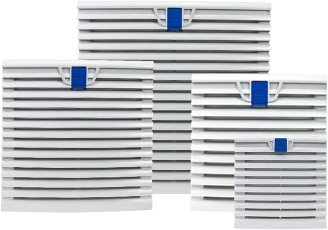 1Pcs multi-specification power distribution cabinet fan dust screen electric cabinet exhaust fan filter cabinet cooling fan shutter(TB9903+12038)