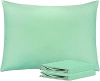 Vista 37 de NTBAY Juego de fundas de almohada estándar, paquete de 2 fundas de almohada de microfibra cepillada de 20 x 26 pulgadas, suaves, sin arrugas