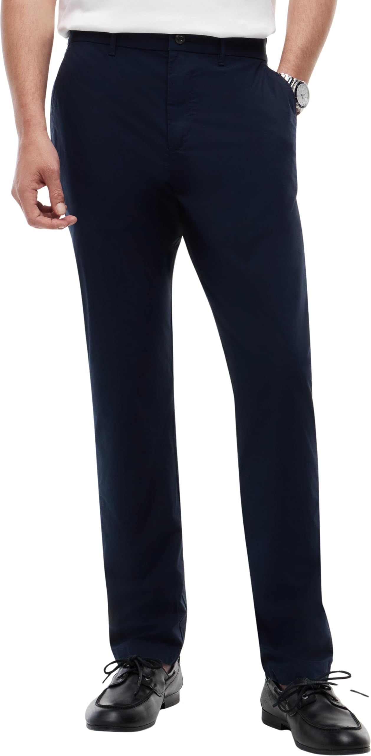 Tommy Hilfiger - Harlem Half Elast Poplin Mw0mw42341, Pantaloni Chino Uomo