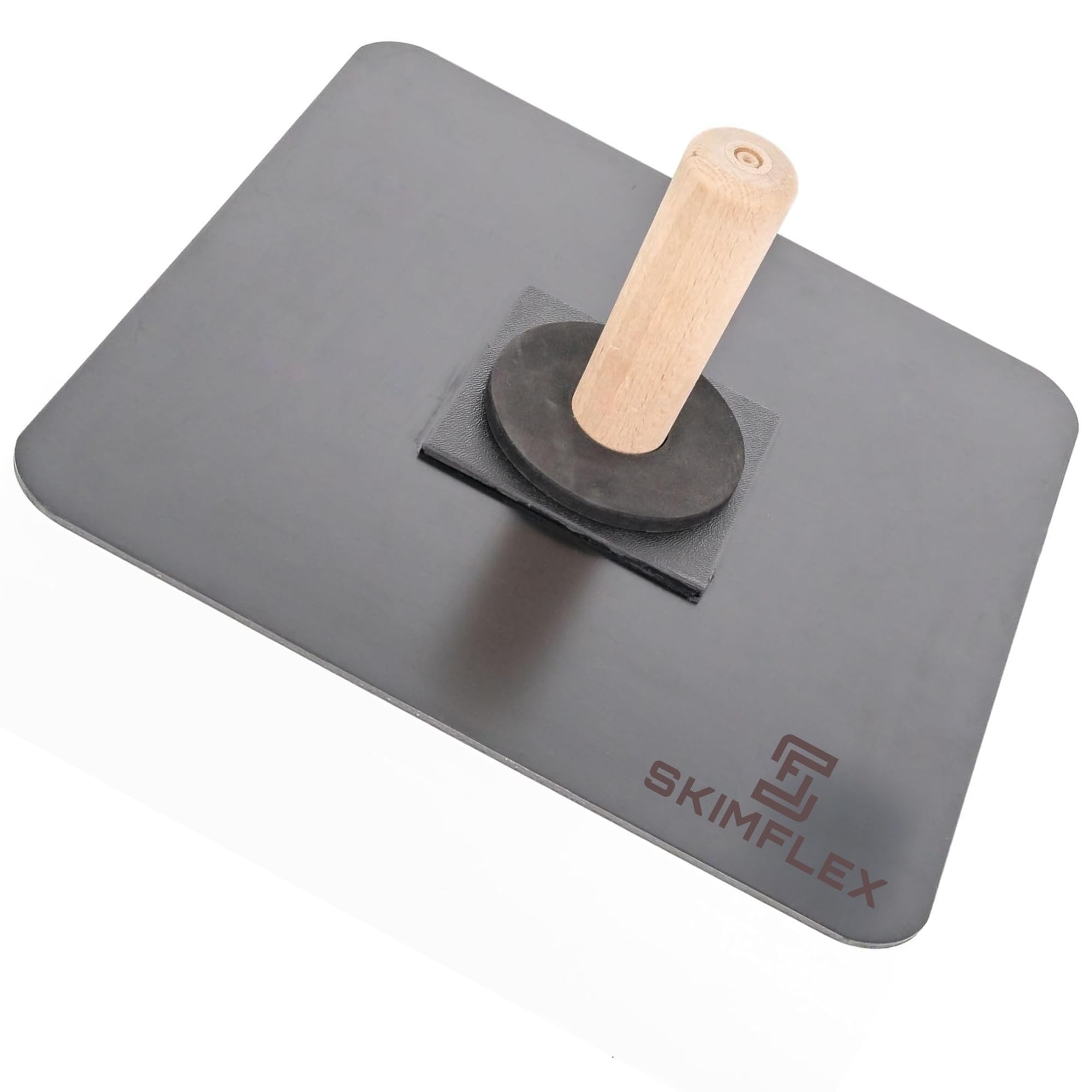 Skimflex Plastering Hawk 13" x 13", PVC Plastic Hawk Board with Comfortable Grip Handle, Lightweight Tool for Plaster Mortar - Image 4