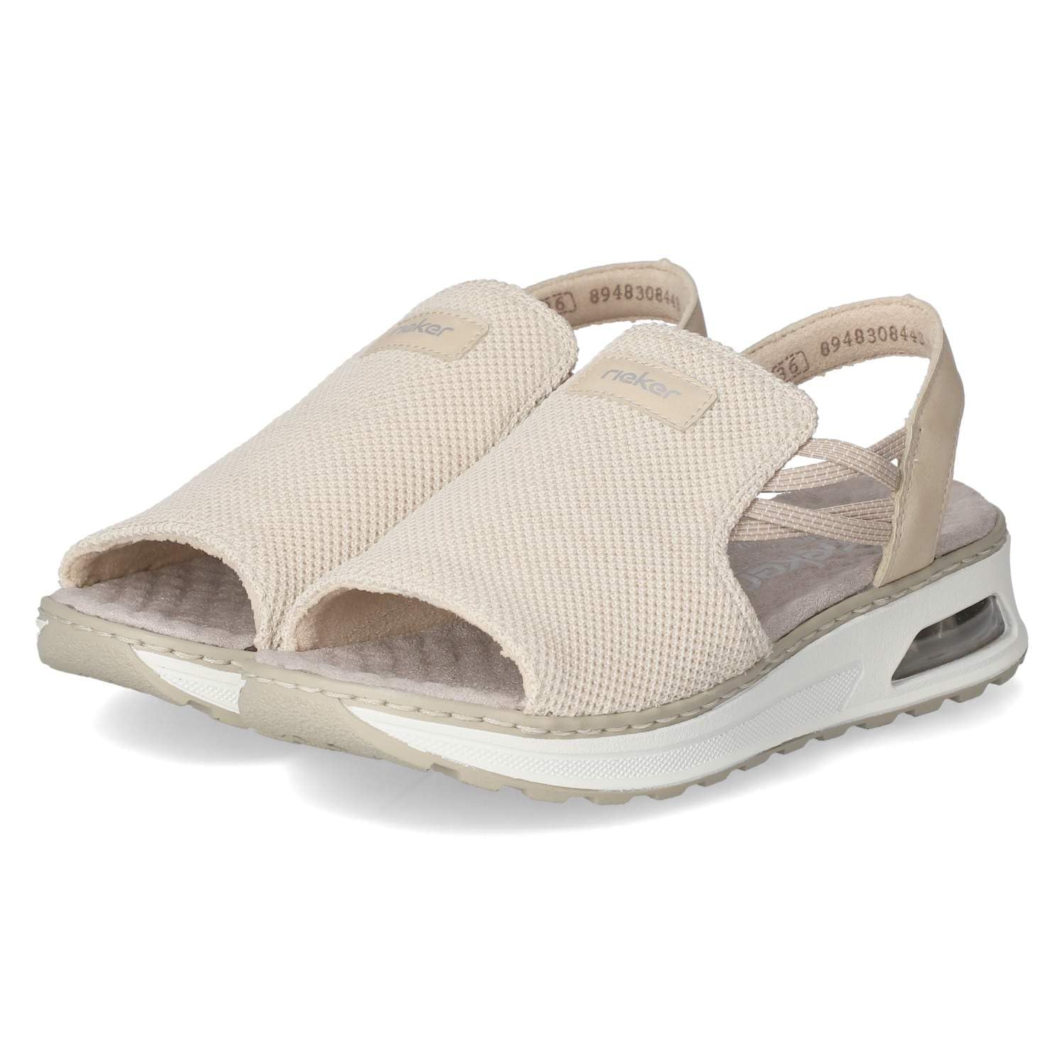 Rieker Women's Sandals in Beige, Beige 60, 5 UK