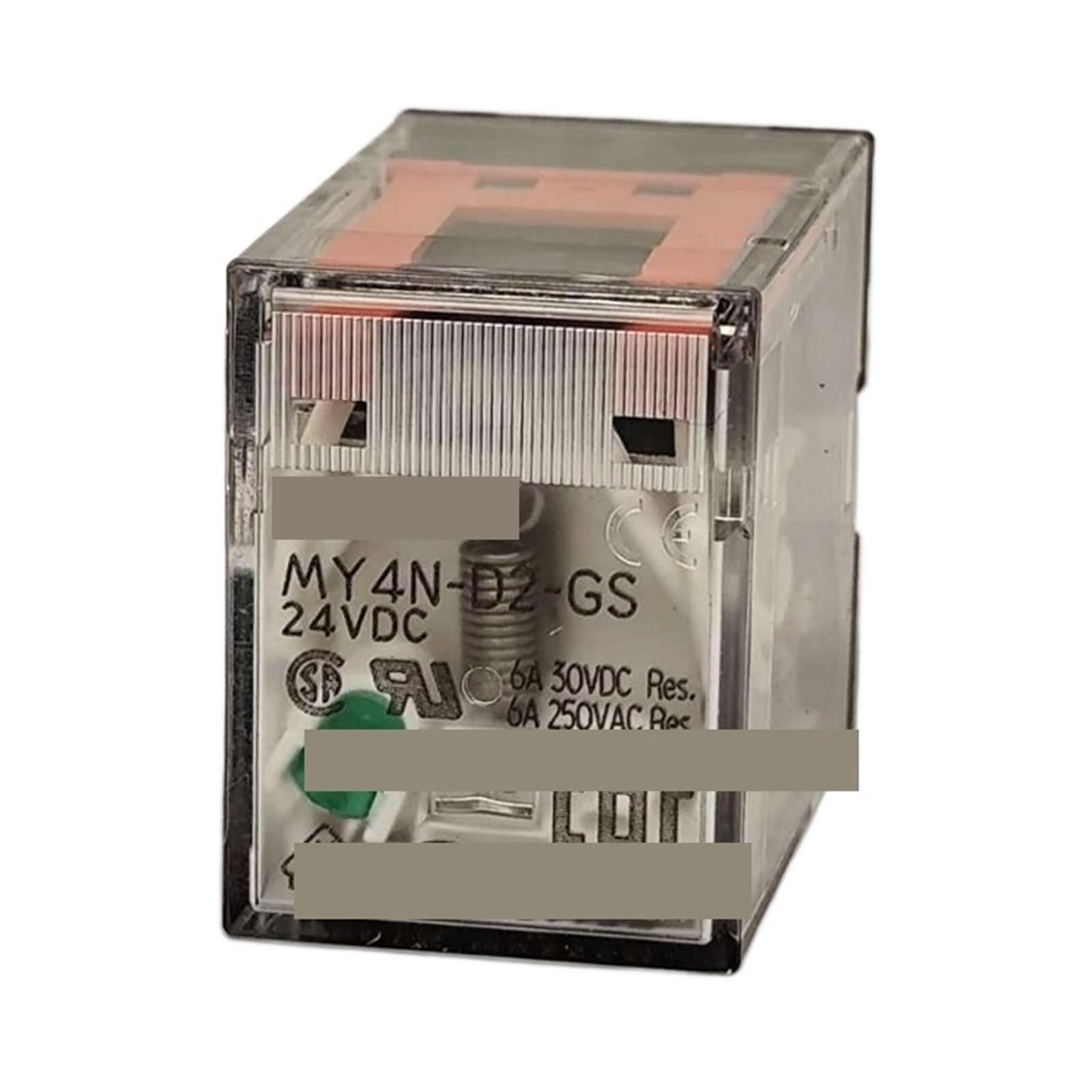 NWPNLXEA 1pcs MY2N-D2-GS MY4N-D2-GS 24VDC Intermediate Relay Switch(MY4N-D2-GS 24VDC)