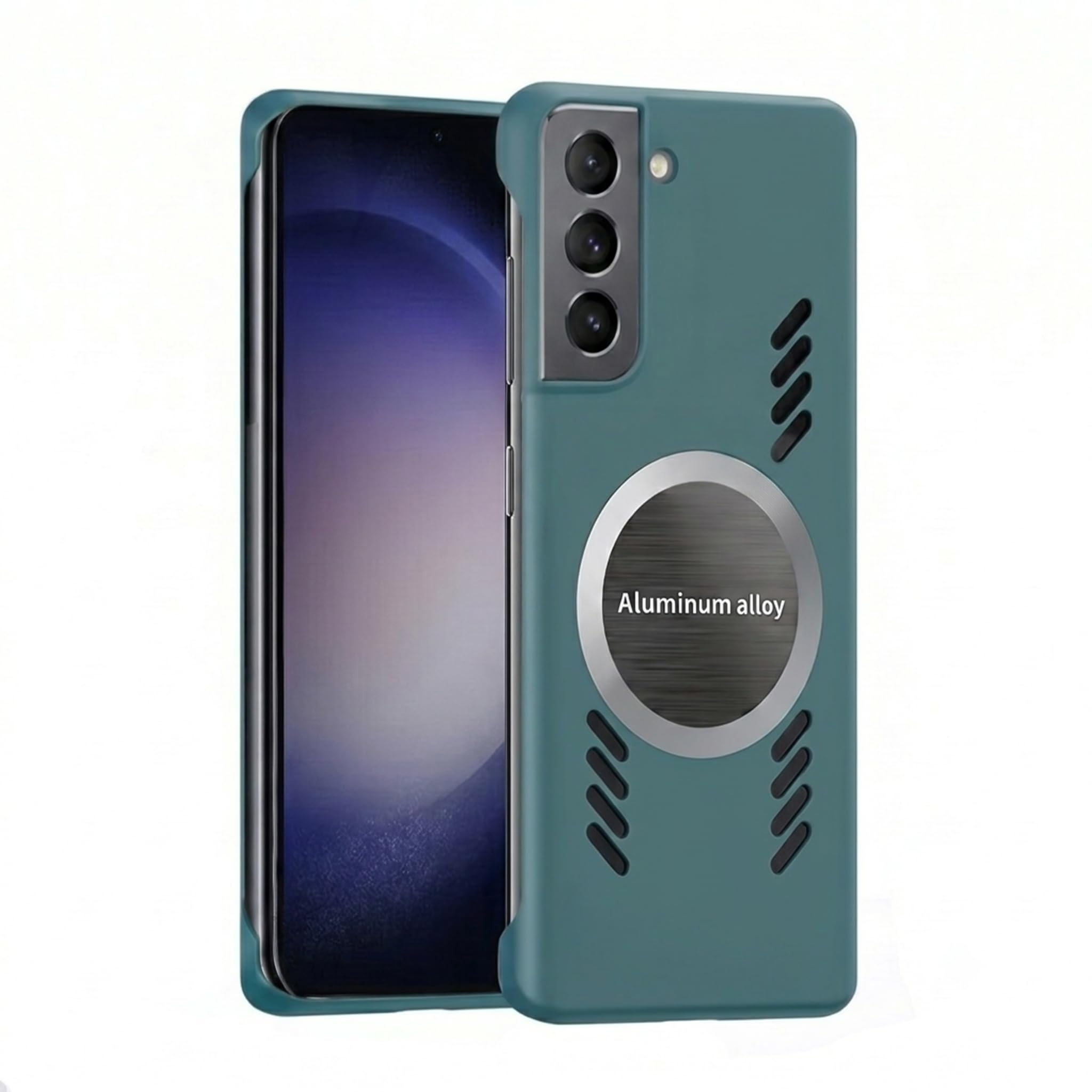 Amazon.co.jp: Heheo Galaxy S22 用 ケース 冷却 放熱 MagSafe対応 半