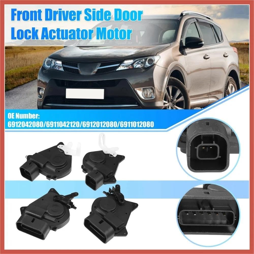Auto Serratura Attuatore 69120-12080 69110-12080 69130-12040 Per Toyota Per Corolla Per Avensis Per RAV4 2001 2002-2004 Sinistra Destra(Font Left)