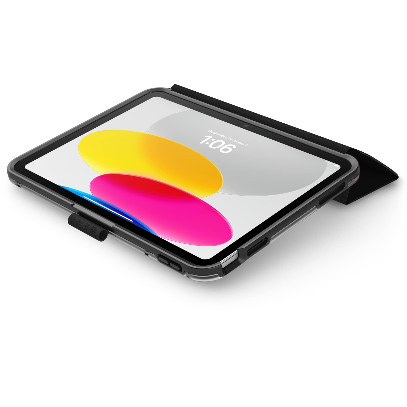 OtterBox Symmetry Folio Etui na iPad 10. gen 2022, 11. gen 2025 (A16), odporny na upadki, smukły futerał ochronny, przetestowany zgodnie ze standardami wojskowymi, Czarne