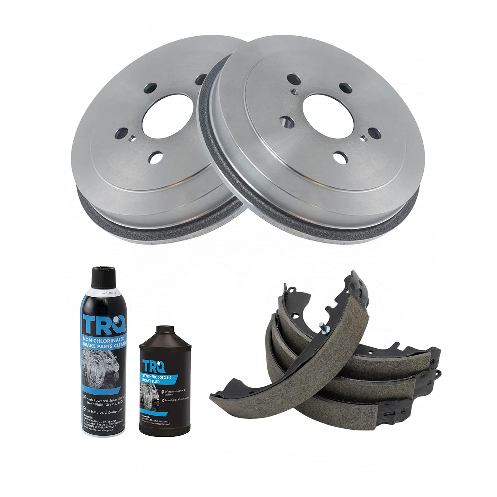 Rear Disc Brake Rotor LH RH Kit Pair Set of 2 for Mercedes Benz New