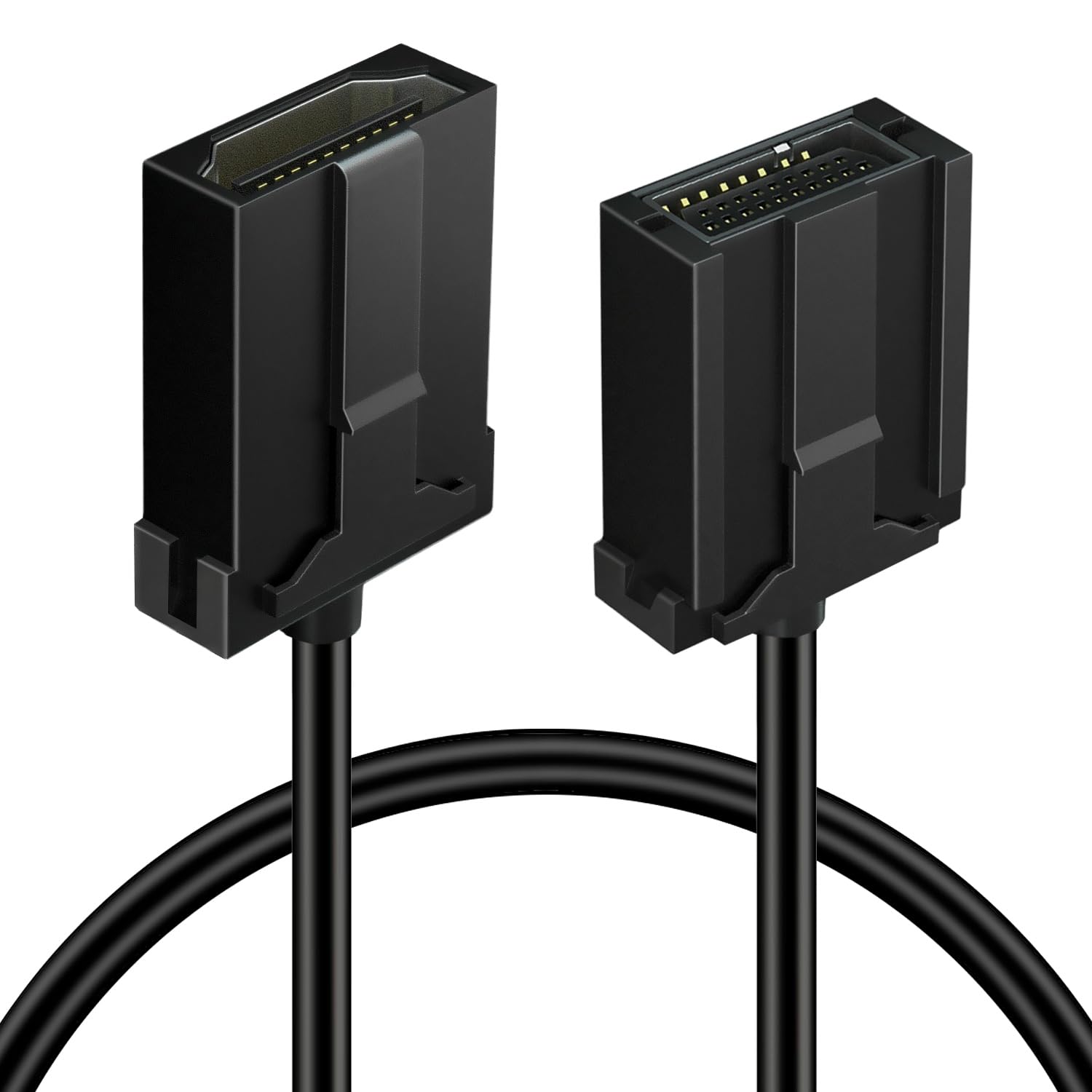 BATIGEHDTV Female to HDMI E Type Female Cable Car Flush Mount Cable 5ft 1.5M