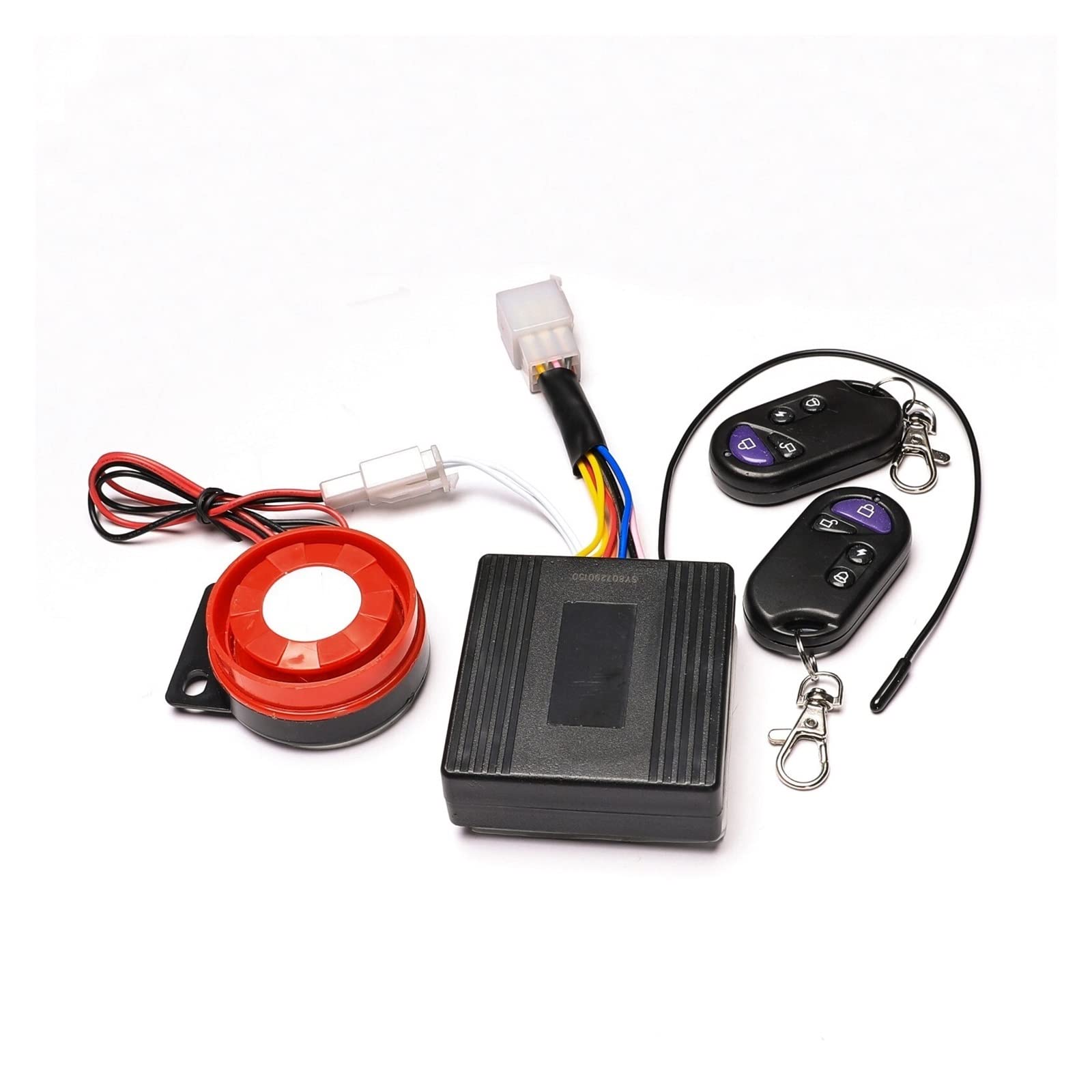 Motocyklowy system alarmowy, ochrona przed kradzieżą, do skutera, pilot zdalnego sterowania, klucz rozruchowy Shell Engine Start Bike Security