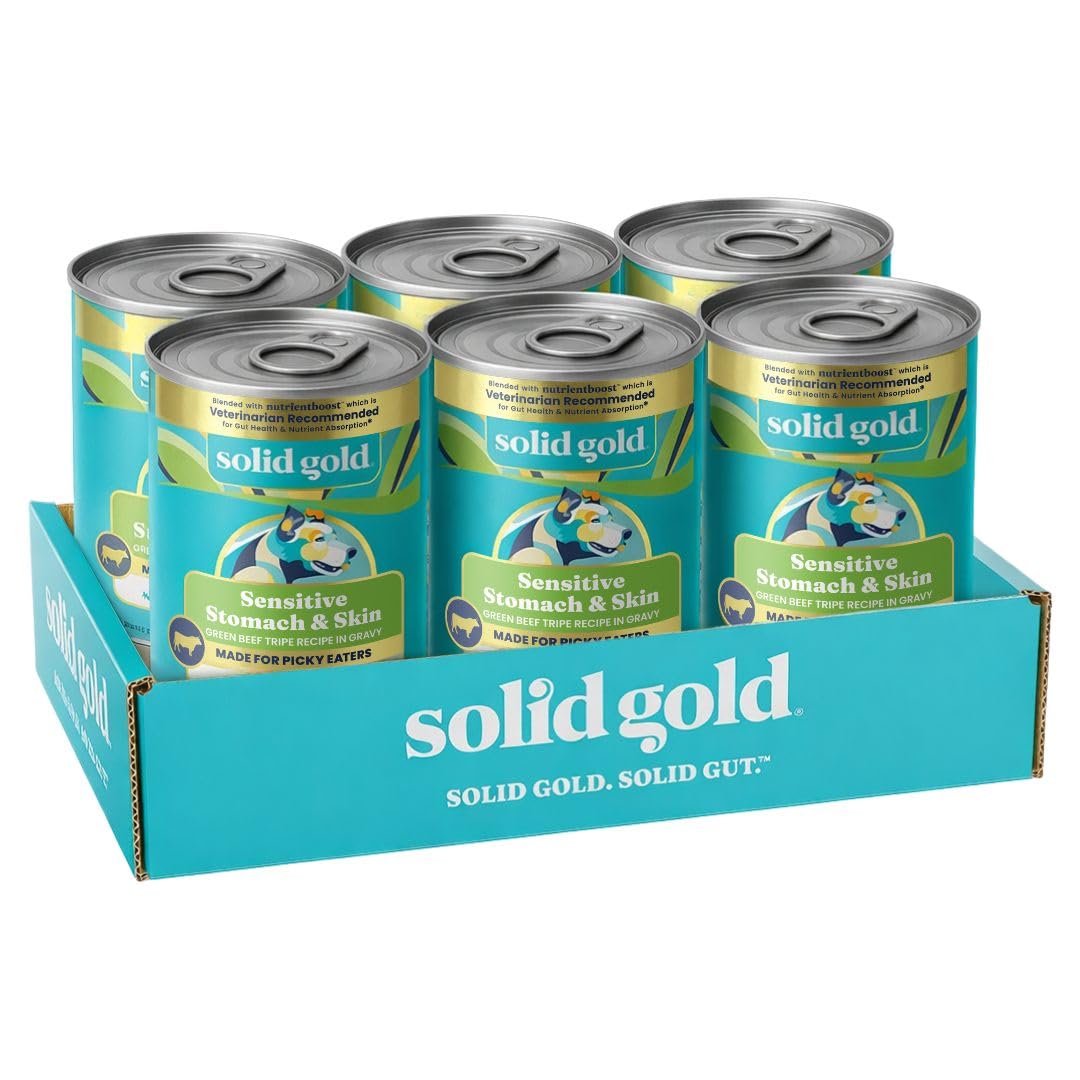 Solid Gold Beef Tripe Wet Dog Food Mix in