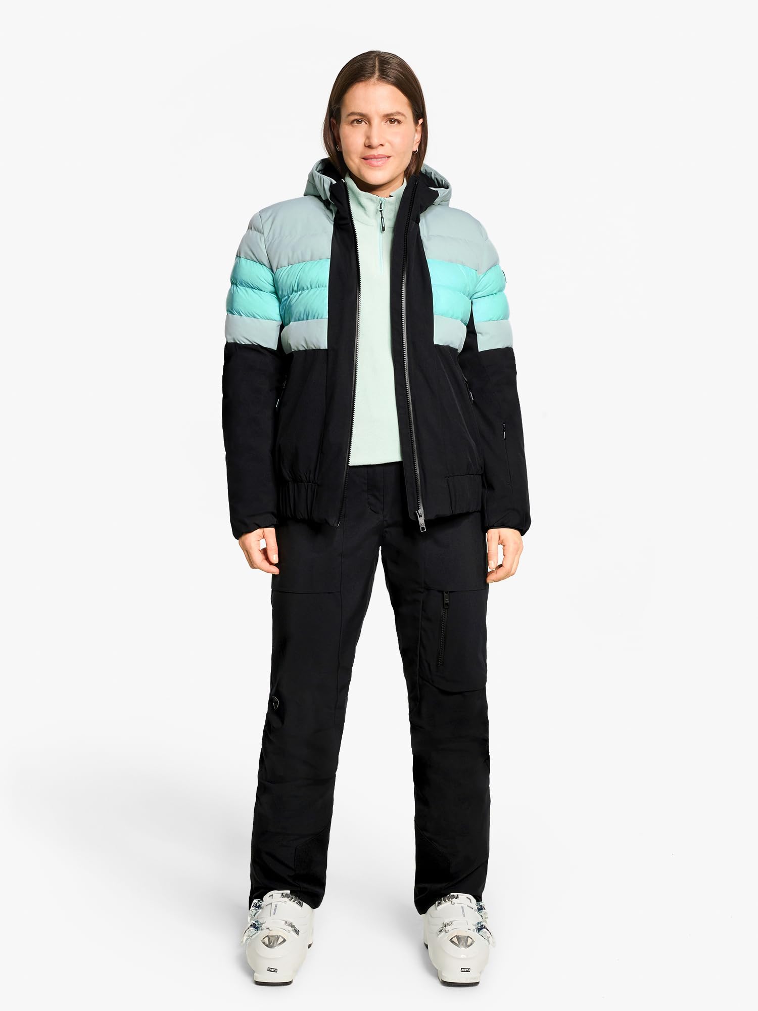 Ziener Damen Tindia-z Ski Snowboard-Jacke | atmungsaktiv, wasserdicht