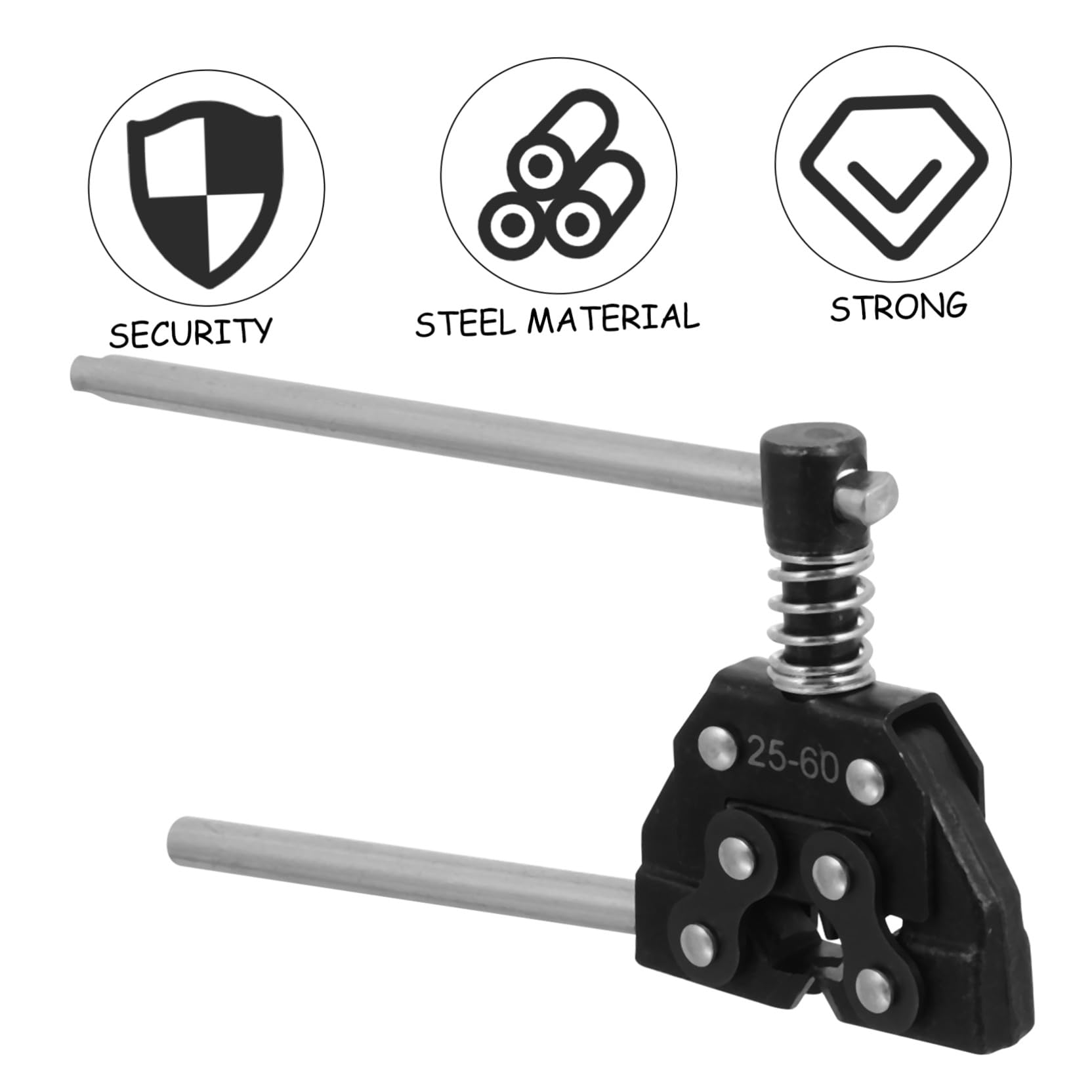 TOYANDONA Desmontador de Cadenas para Bicicleta y Motocicleta, Cortador de Cadena de Acero, Empuja el Pasador, Adecuado para Reparación y Mantenimiento