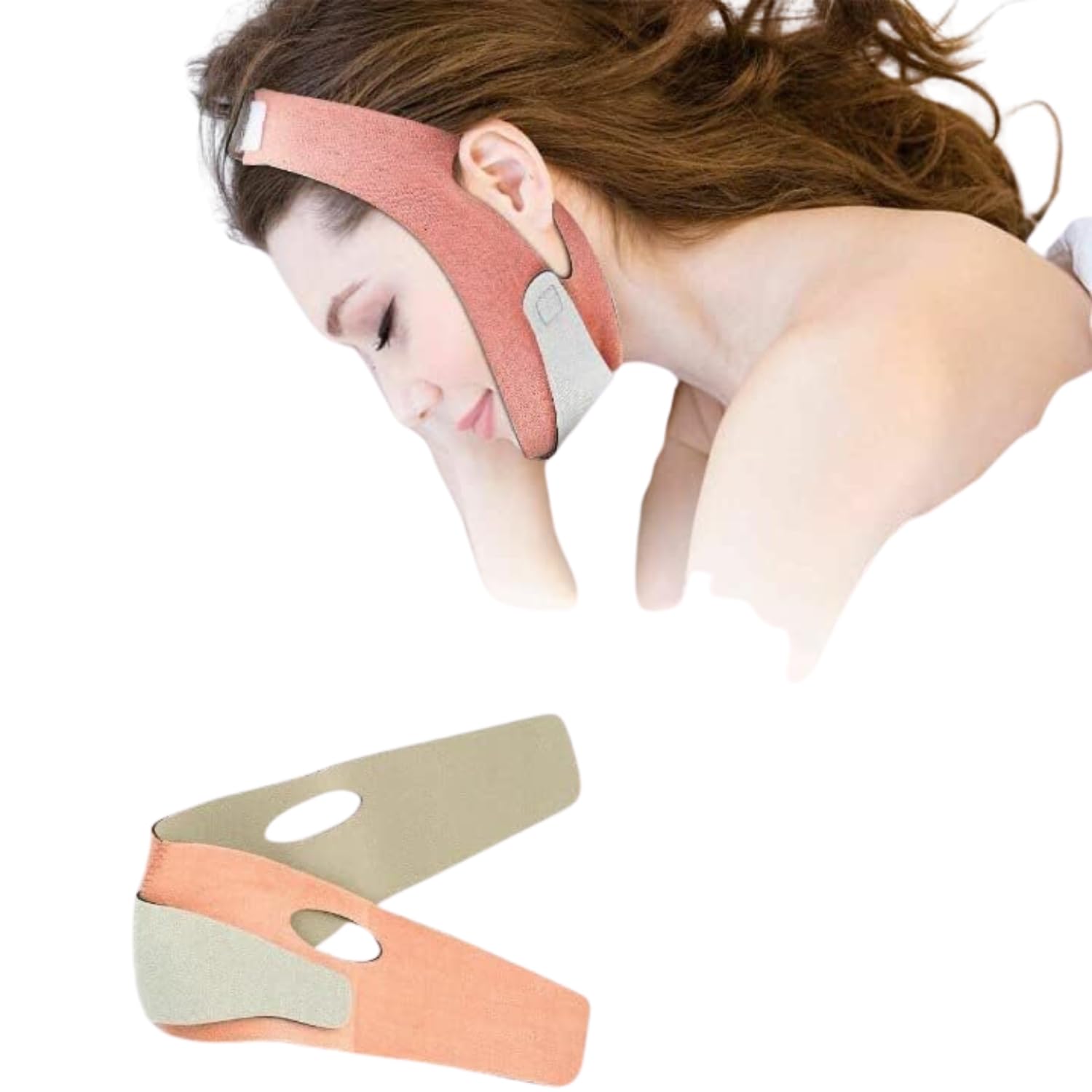 HARDIJ Face Slimming Strap - Adjustable V-Line Belt for Men And Women, Double Chin Reducer, Face Shaper For Lifted Contours And Toned Jawline - (Pack Of 1)