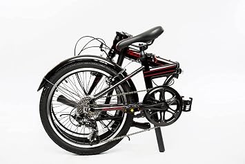 ZiZZO Via 20 Folding Bike-Lightweight Aluminum Frame Genuine Shimano 7-Speed 26lb
