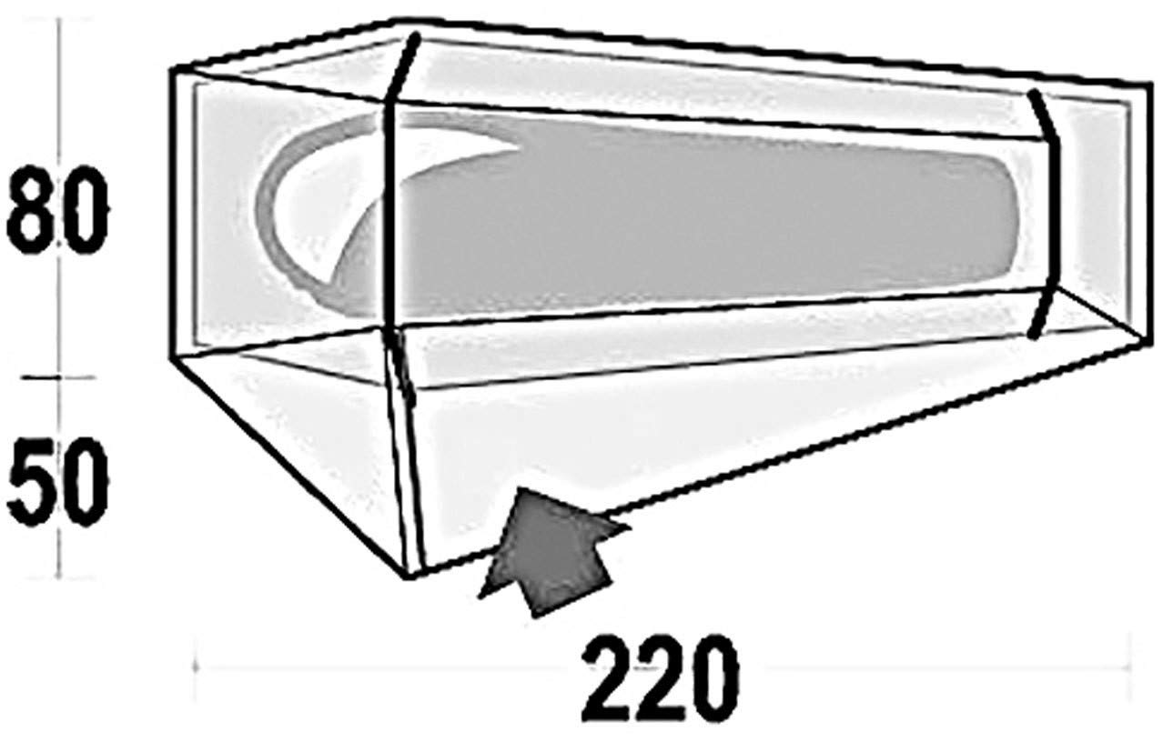 Ferrino Lightent FR, Tenda a Tunnel Verde, 1 Persona