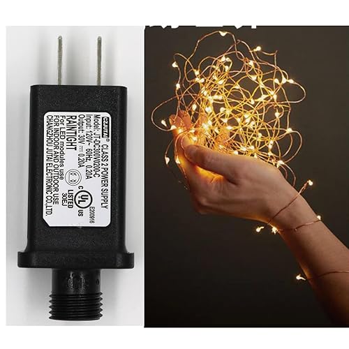 Miniatura 7 de Controlador LED de 30 V 6 W, fuente de alimentación de clase 2, transformador de bajo voltaje, enchufe de EE. UU. para luz LED en interiores y