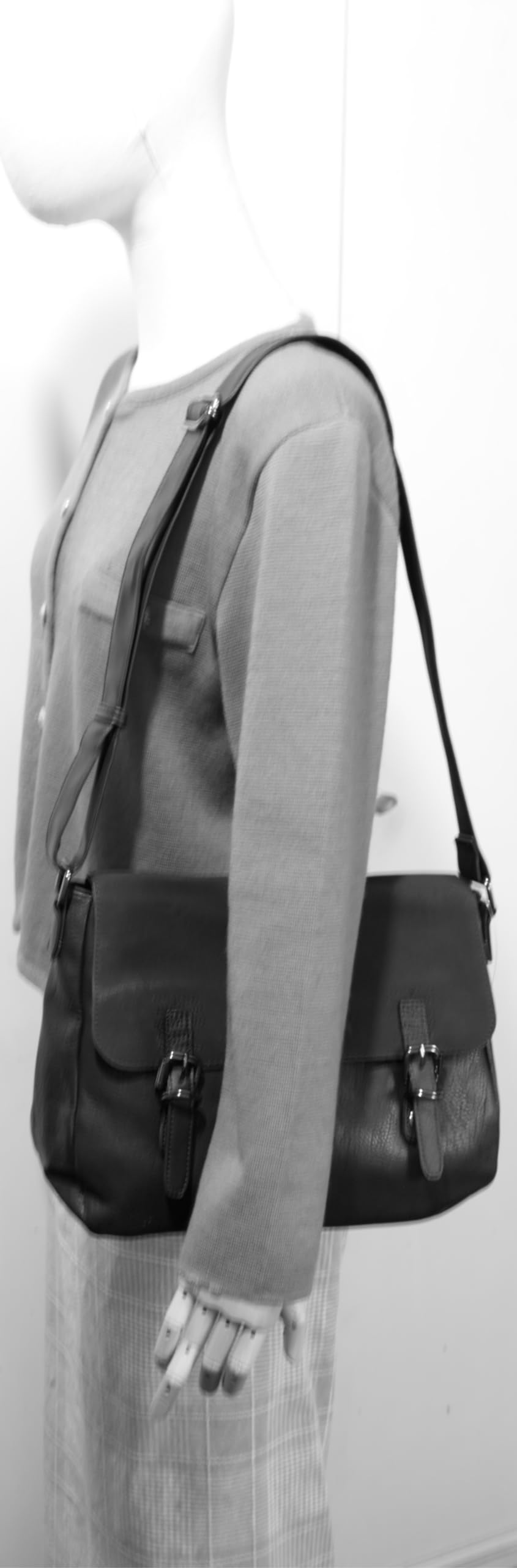 Bolso de piel sintética para mujer | Bandolera de piel sintética | Bolso de mano piel sintética 'Lucille'