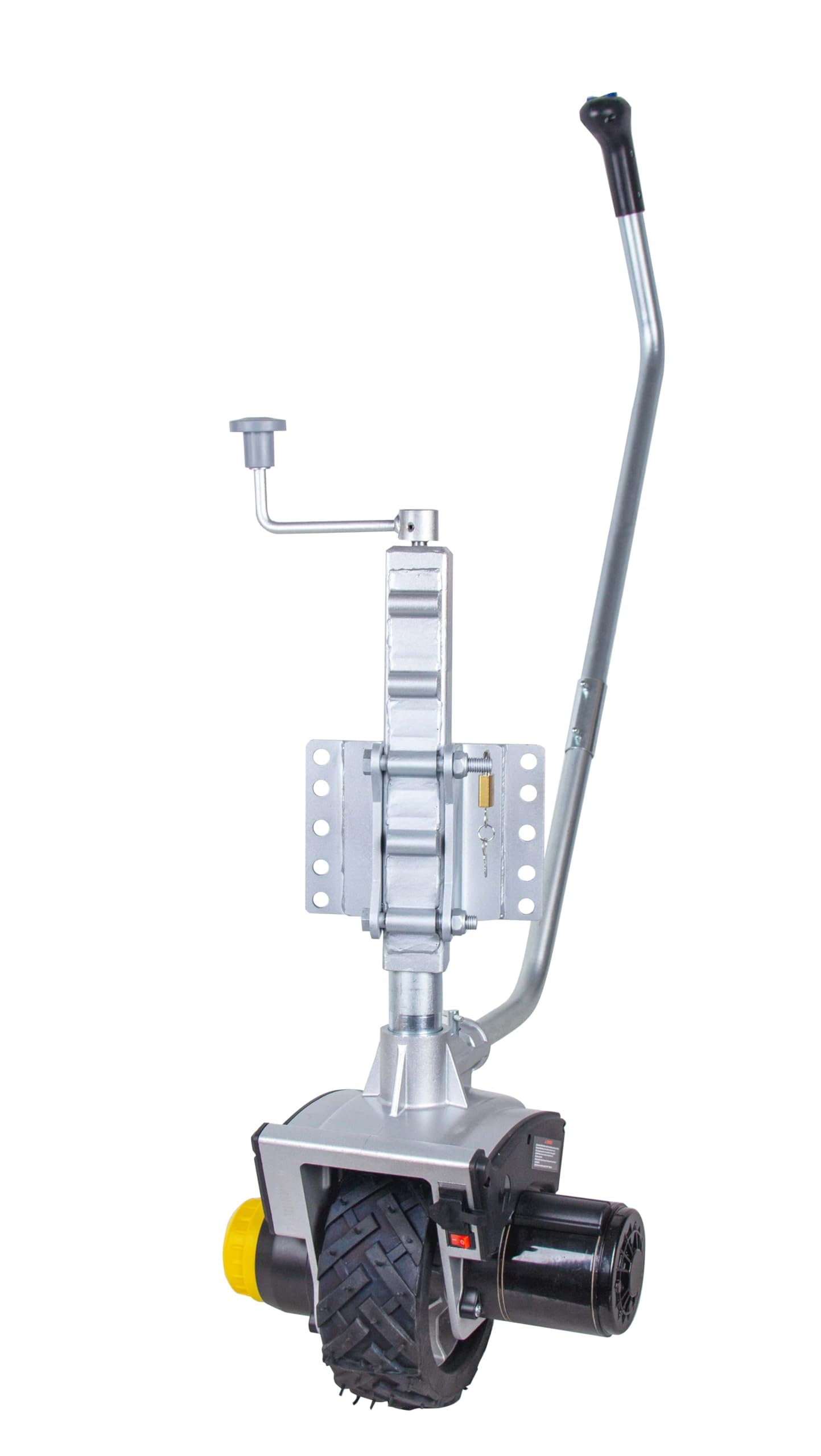 Ruota di sostegno elettrica per roulotte, rimorchi, rimorchi, rimorchi, rimorchi, rimorchi auto, ecc. 12 V, potenza completa 550 Watt