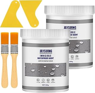 HIULLEN 600g Transparent Waterproof Coating Agent, Invisible Waterproof Agent, Insulation Anti-Leakage Sealant, Super Strong Clear Insulation Leak Sealer for roof patio bathroom floor